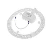 DIYEAH de Fer Plafonnier pour Circulaire LED Module Remplacement Moderne Lampe Fluorescente Ronde, Installation Facile, Matériau Magnétique, Décoration Intérieur Salon