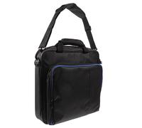 DIYEAH de Transport Portable pour Organisateur de Rangement à Main pour Console et Accessoires Étui avec Sections pour Manettes et Jeux Design Moderne et Zip pour Voyages Stockage