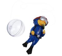 DIYEAH Décorateur Plongeur Flottant PVC pour Aquarium Petit Ornement Décoratif et Ludique Décoration Flottante Créative pour Réservoir à Poissons