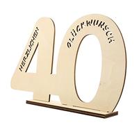 DIYEAH Décoration Anniversaire Résistante Naturel Simple et pour Table Accessoire pour Fête et