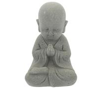 DIYEAH Décoration de Bouddha pour Aquarium en Résine, Ornement | Statuette de Moine, Usage Aquarium, Pièce Décorative, Style Japonerie, Objet Compact, Finition Soignée