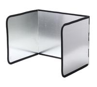 DIYEAH Déflecteur Pare-Éclaboussures D’Huile en Aluminium Taille S Protection Résistante à Haute Température pour Cuisinière à Gaz Panneau Anti-Projection Cuisine Domestique et