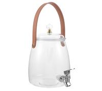 DIYEAH Distributeur de Boissons Couleur Aléatoire 3,2l en Plastique avec Robinet Portable pour Boissons Fraîches, Maison Fêtes D'