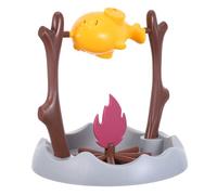 DIYEAH Distributeur de Friandises Rotatif pour Chat Motif Poisson Rôti, Puzzle Interactif Stimulant L’Intelligence, Distributeur de Croquettes Intérieur pour Exercice et Jeu