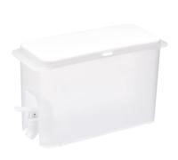 DIYEAH Distributeur Liquide Grand Format avec Robinet Contenant Polyvalent pour Lessive Gel Shampooing et Jus Bouteille Rechargeable pour Salle de Bain et Cuisine