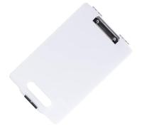 DIYEAH Dossier Portable en PP Capacité Importante et Ouverture Pratique, Équipé D'un Clip Board, Milieu de Travail