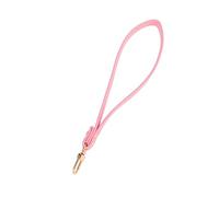 DIYEAH Dragonne de Poignet Cuir PU Rose pour Sac à Main Porte Clés et Pochette Sangle de Remplacement et Résistante