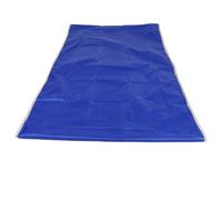 DIYEAH Drap de Transfert Glissant Bleu 75 X 150 Cm en Tissu Résistant pour Personnes Âgées Alitées, Planche de Glissement Polyvalente pour Repositionnement et Changement de Position