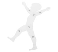 DIYEAH Drawing Mannequin Figure Model Adjustable Joints Portable Small Artist Mannequin For Art Classes And Gesture Sketching