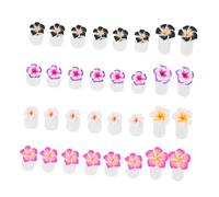 DIYEAH Ecarteur Orteil pour Pose Vernis en Silicone, Lot de 32 Pièces Lavables, Séparateurs Orteils pour Pédicure et Nail Art, pour Éviter Vernis Soit Frotté