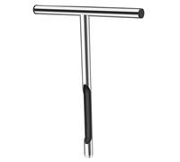 DIYEAH Échantillonneur de Sol Acier Inoxydable Poignée T Tubulaire Pratique Outil pour Analyse et Échantillonnage du Sol Usage Professionnel et Personnel