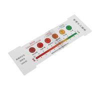 DIYEAH Échelle Vas de 10cm en Plastique, Double Face | Cartes Couleur et Faces Douleur, Format Poche, Lecture Simple, pour Adultes, Pédiatrie, Ems