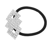 DIYEAH Élastiques à Cheveux en Cristal Strass Scintillants, Lot de 3 Accessoires pour Cheveux pour Femmes, Maintien Confortable, pour Coiffures Mode et Occasions Spéciales