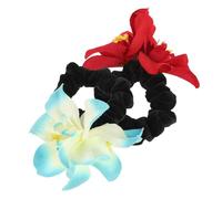 DIYEAH Élastiques à Cheveux en Tissu Forme Orchidée 2pcs Design Élastique et Ajustement pour Bébés et Garçon et Filles Accessoires Cheveux Charmants et Pratiques