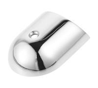 DIYEAH Embout Marin Acier Inoxydable Argent pour Garde-Pont de Yacht et Bateau, sans perçage ni Soudure, Surface brossée, amarre et opérations de Pont