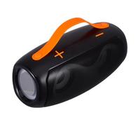 DIYEAH Enceinte Étanche Portable avec Subwoofer Puissant et Éclairage RGB Dynamique Haut-Parleur sans Fil Compact pour Intérieur et Extérieur
