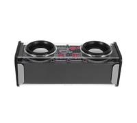 DIYEAH Enceinte sans Fil Portable avec Lumière LED Transparente, Son Stéréo Puissant, Batterie 1800mah, Design Élégant en Plastique, pour Fêtes et Randonnées