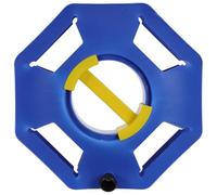 DIYEAH Enrouleur de Câble Manuel Bleu avec Poignée Rotative, Bobine de Câble D'alimentation Portable, Organisateur de Rallonge Électrique pour Garage, Atelier et Usage Domestique