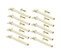 DIYEAH Ensemble De 10 Kit Rivets et Écrous Dorés pour Réparation de Ventilateur Pliant Accessoires pour Réparation Précise et Durable de Ventilateurs à Main et Papier Adapté Diy