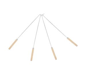 DIYEAH Ensemble de 4 Crochets de Nettoyage pour Fontaine Extérieure et Cascade de Jardin Outil D’Entretien de Déversoir pour Spa et Piscine Crochet Robuste pour Élimination des Débris