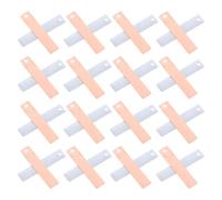 DIYEAH Ensemble de 40 Paires d'anodes en cuivre-Zinc, Bandes de cuivre | Plaques d'anode en zinc pour kit d'expériences de physique, composant pour expériences scientifiques, projets de