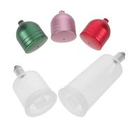 DIYEAH Ensemble de 5 Pots de Mélange pour Peinture Aérographe en Alliage D'aluminium et Plastique Injection D'oxygène pour Peinture Détaillée et Outils de Nail Art
