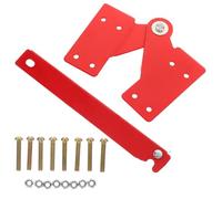 DIYEAH Escabeau Métal Charnière Échelle De Grenier Remplacement De Charnières Échelle Accessoires De Grenier Pliante Métal Vis Et Tiges Incluses Pour Installation Rapide