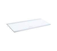 DIYEAH Étagère en Verre Trempé pour Réfrigérateur 372 X 142 CM Panneau de Rangement Transparent et Résistant Vitre de Remplacement pour Congélateur et Placard Accessoire Flexible et