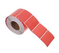 DIYEAH Étiquettes à Transfert Thermique Couleur Rouge 60x40 Mm Rouleau 800 Pcs Papier Autocollant Imperméable Résistant Huile pour Imprimante Thermique Bureau la Cuisine