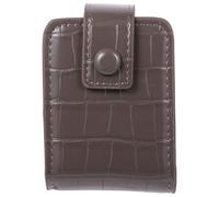 DIYEAH ÉTui À LèVres Compact avec Miroir IntéGré Mini Sac CosméTique Portable pour Rangement Rouge À LèVre Pochette De Maquillage Pratique pour Voyage Et Usage Quotidien