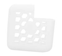 DIYEAH Étui de Protection Silicone pour Adaptateur de Puissance Compatible avec Macbook Couverture de Chargeur avec Aérations pour Dissipation de Chaleur Accessoire Pratique Blanc