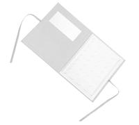 DIYEAH Étui de Rangement Argenté pour Faux Cils 16 Paires avec Fenêtre Transparente, Boîte à Cils Créative et Organisateur Pratique pour Maquillage et Usage Quotidien