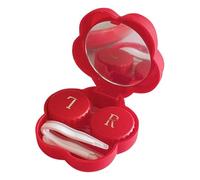 DIYEAH Étui de Rangement Portable pour Lentilles de Contact Joint Étanche, Compact et Solide, Boîte de Transport Pratique pour Voyage et Usage Quotidien, Protecteur Sécurisé