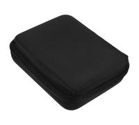 DIYEAH Étui de Transport Radio Uv5r en Nylon Eva Noir 21x17cm Compartiment Accessoires pour Voyage Extérieur
