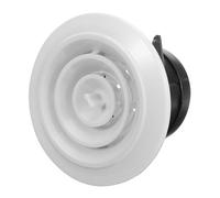 DIYEAH Évent De Rond Plastique Couvercle De Ventilateur Extraction Support Mural Pour Évent De Ventilation