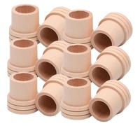 DIYEAH Extincteur à Moxa en Bois 20 Pièces pour Bâtons de 1,8 Cm, Dispositif Compact de Moxibustion, Accessoire Pratique et Massage Manuel, Compatible Acupuncture à Domicile