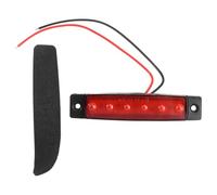 DIYEAH Feu Arrière à LED pour Remorque Dc 12v, ABS Rouge Multifonction | Plus Lumineuse, Faible Consommation, Étanche, pour Remorque, Remplacement Arrière Droit, Usage Routier