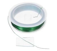 DIYEAH Fil de Fer Vert 0,5mm X 40m pour Création de Bijoux et Bouquets, Plasticité et Réutilisable, Décoration Maison et Fête de Jardin