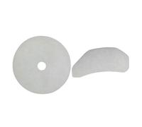 DIYEAH Filtres De Sèche-linge Universels 2pcs Filtre D'admission Et D'échappement Compatible Sèche-linge Standard 235mm x 34mm 17.3cm Remplacement