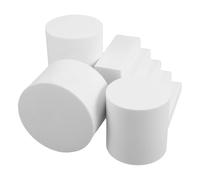 DIYEAH Fond Décoratif Mousse Ornements de Pose Cercles Mousse pour Loisirs Créatifs Tiges Cylindres Bloc de Sculpture Ronds pour Travaux Manuels