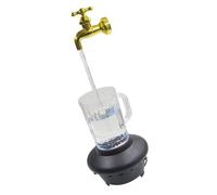 DIYEAH Fontaine de Jardin Décorative Robinet Invisible Flottant Dispositif de Flux Remplaçable pour Décoration Extérieure Ornement Fontaine Créatif et Cadeau pour Fêtes