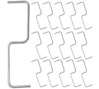 DIYEAH Formateur de Branches en S en Fil d'acier Argenté pour Jardin | Angle Réglable, Protège les Plantes par Mauvais, pour Bonsaï, Poiriers et Arbustes Ligneux