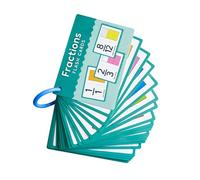 DIYEAH Fractions Éducatives Colorées pour Garçon Fille Jeu Apprentissage Mathématique pour Maternelle et Primaire Outil Pédagogique