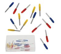 DIYEAH Fraises De Découpe 15 Pièces pour Découpeuse De Vinyle Et Machines à Graver, Outils De Rechange pour Différents Supports, Coupe De Précision pour Vinyle, Tissu Et Autocollants