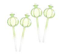 DIYEAH Globe d'Arrosage Automatique en Verre pour Plantes d'Intérieur Lot de 4 Bulbes Auto-Irriguants de Cactus Dispositif d'Irrigation pour Fleurs et Bonsaïs Système d'Arrosage