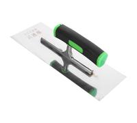 DIYEAH Grattoir en Acier Inoxydable Outil De Grattoir Truelle à Béton en Acier Truelle à Plâtre Maçonnerie Jointoyer Truelle à Briques Outil De Rebouchage Truelle à Ciment