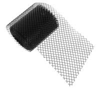 DIYEAH Grille de Protection de Gouttière en Maille Pe et Pp 16 Cm X 6 M 8 Crochets, Filet Anti-débris et Couvre-gouttière pour Éviter les Obstructions, Protection Solide Feuilles Mortes