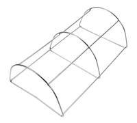 DIYEAH Grilloir Barbecue Acier Inoxydable Support pour Casserole et Grill de Camping Ustensiles de Barbecue Pliables Accessoires de Plein Air pour Rôtir Aliments