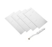 DIYEAH Growth Chart for Kids in Acrylic Modern Height Measurement Sticker for Home and Children Removable Wall Mirror Sticker