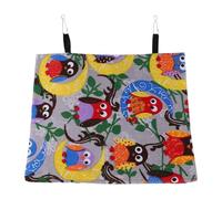 DIYEAH Hamac Nid Tente pour Perroquets et Perruches Abri Douillet Suspendu pour Oiseaux de Petite à Taille Importante Confortable et Facile à Nettoyer Nid Oiseau Enveloppant pour Cage
